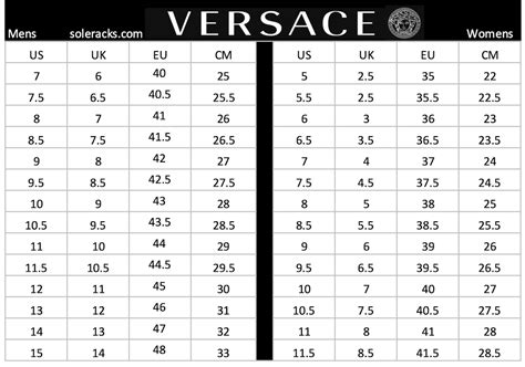 versace versus shoe|versace shoes size chart.